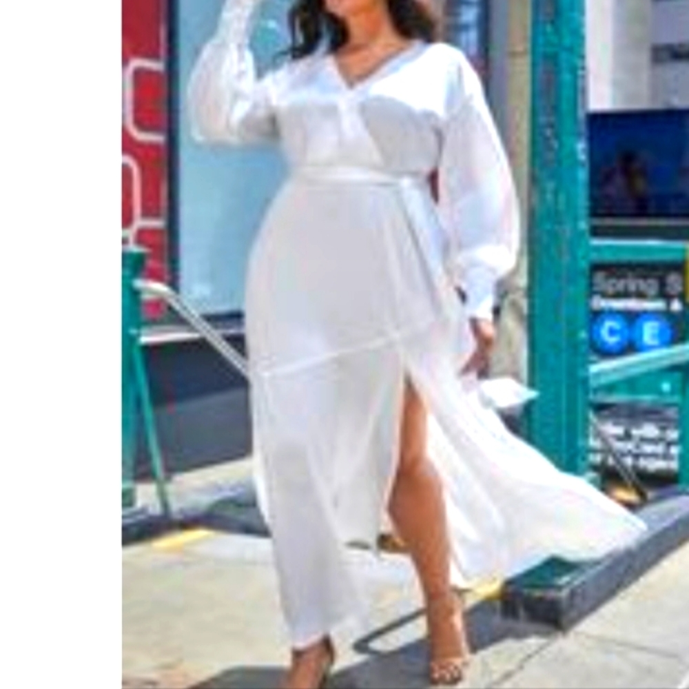 Satin Maxi Dress